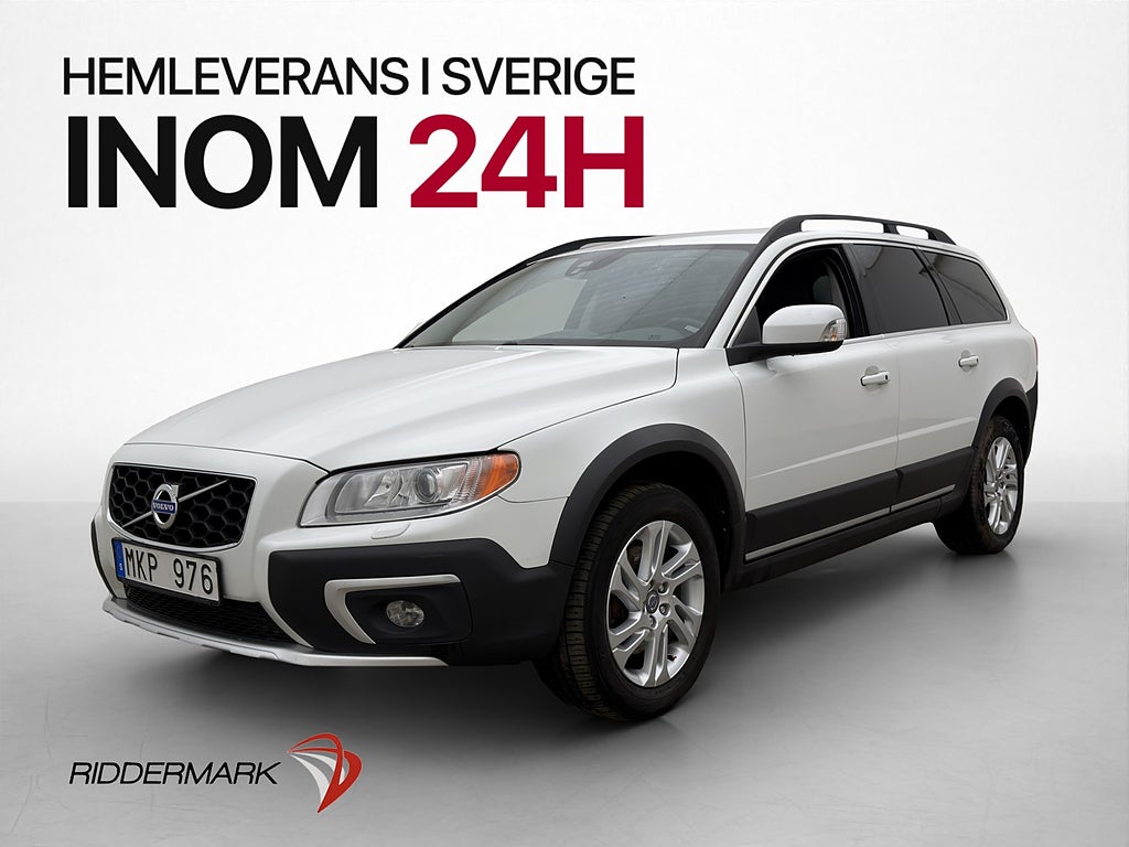 Volvo XC70 D4 AWD Summum Skinn Dragkrok Värmare Sensorer