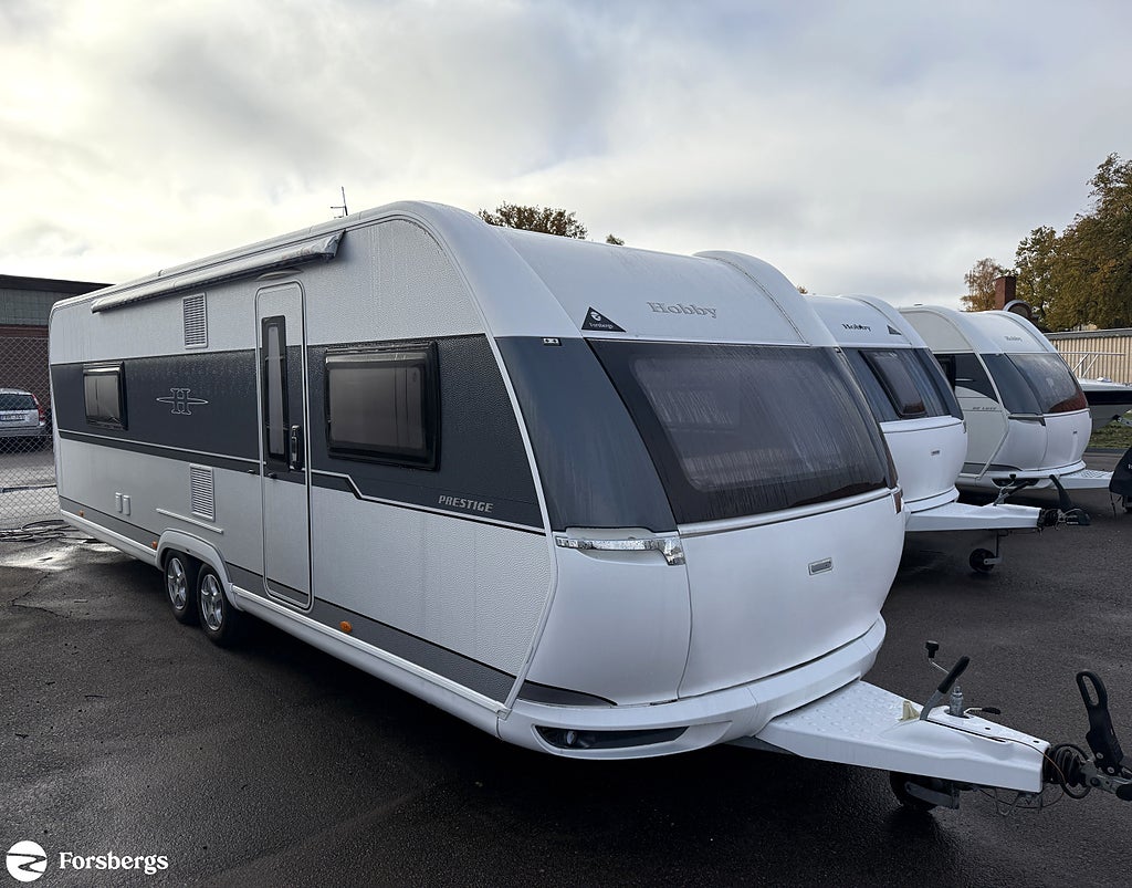 Hobby 720 WLC PRESTIGE // AC, Förtält, Markis!