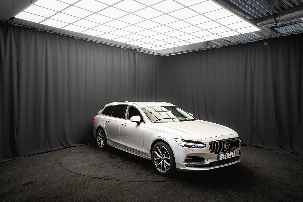 Volvo V90 D4 Inscription B&W LÄDER DRAG 360° HUD ELSTOL BLIS