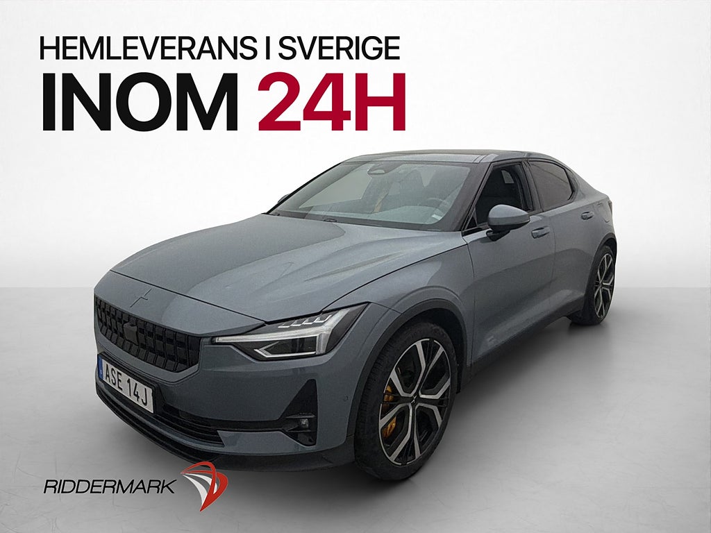 Polestar 2 Long range Dual motor Pilot Plus Pano H/K Drag
