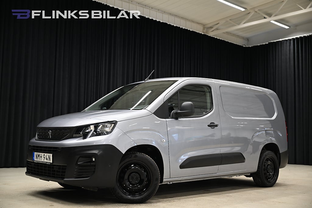 Peugeot Partner 130HK L2 Automat|Drag|Värmare|PDC|EnÄgare|Leasbar