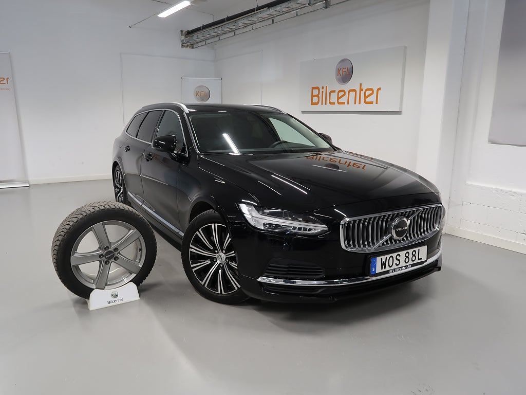 Volvo V90 *3,99% RÄNTA* Recharge T6 AWD V-Däck ingår H/K-Drag-Kam