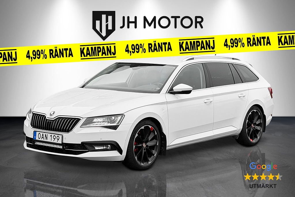 Skoda Superb Kombi 2.0 TDI 4x4 L&K DVÄRMARE/Kamera/Drag/SoV