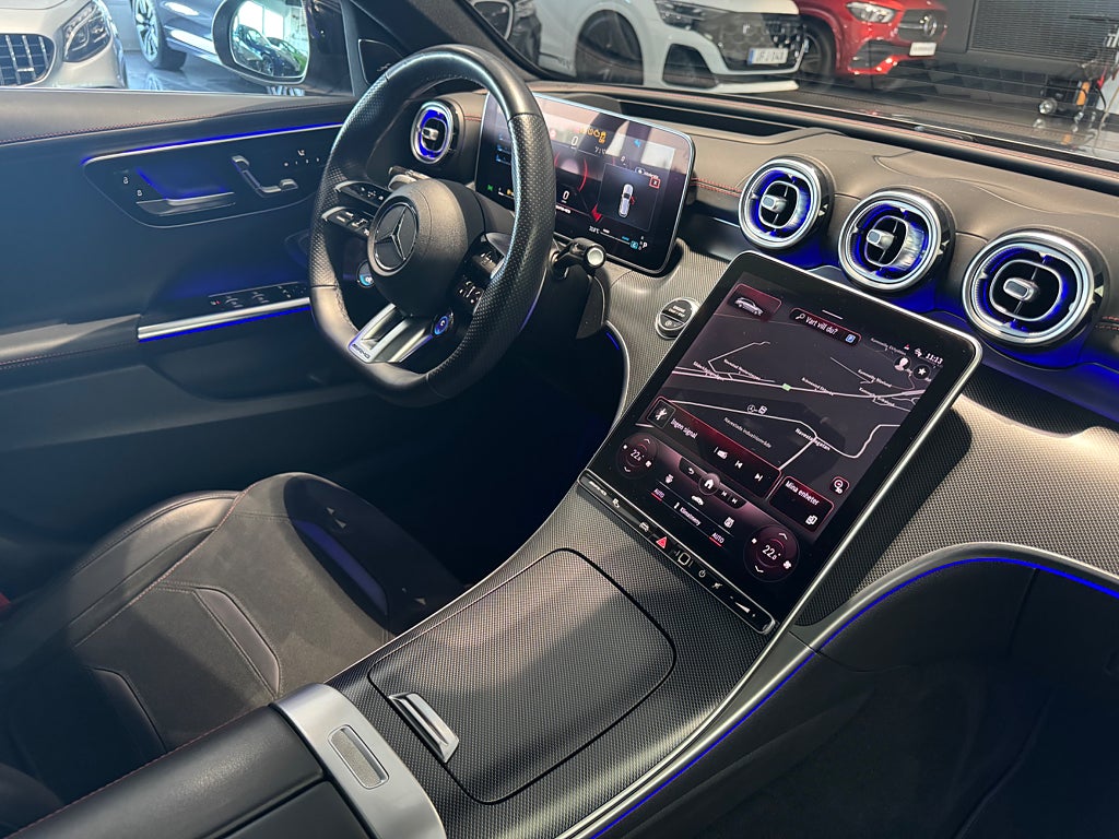 Mercedes-Benz C 43 AMG 4Matic Panorama Burmester Head up 408 hk - bild 5