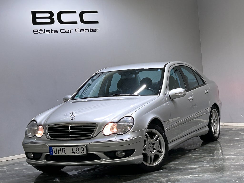 Mercedes-Benz C 32 AMG KOMPRESSOR 354HK 1 ÄGARE SVENSKSÅLD