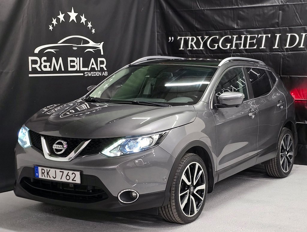 Nissan Qashqai 360-kamera, Drag, Navi, Få-ägare, Ny Serv/Bes