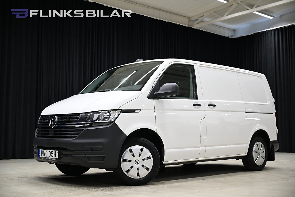 Volkswagen Transporter DSG 150HK Servicebil|Dubbeldörr|Dubbelgolv|Inredd|Moms