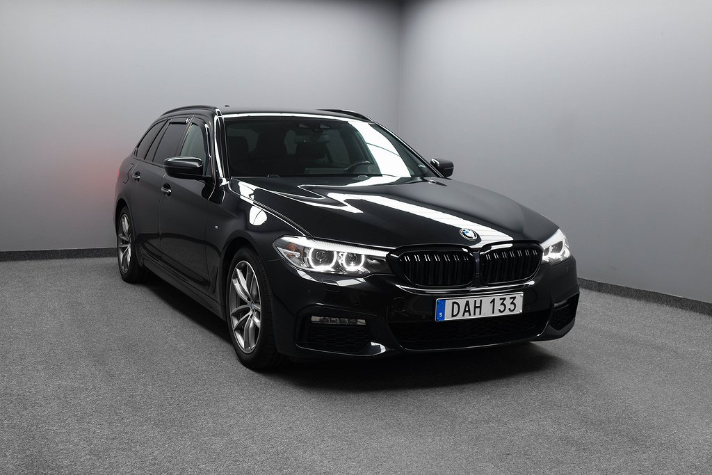 BMW 520 d 190hk M Sport HiFi GPS B-kamera Värmare Shadowline