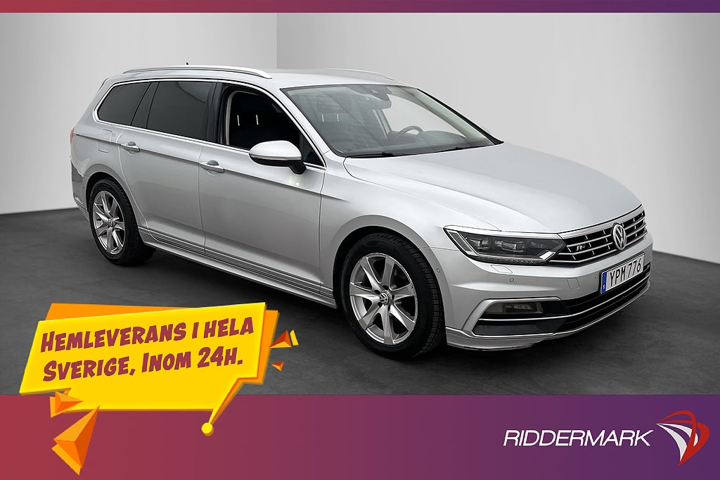 Volkswagen Passat GT R-Line Cockpit Värmare Kamera Drag