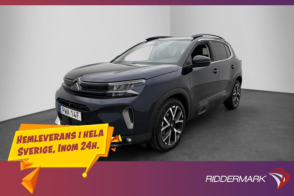 Citroën C5 Aircross 1.2 131hk Pano Kamera CarPlay MOMS