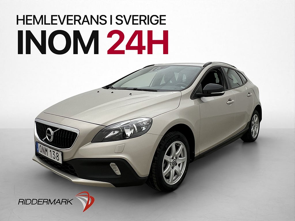 Volvo V40 Cross Country T3 152hk Drag B-Kamera Bluetooth