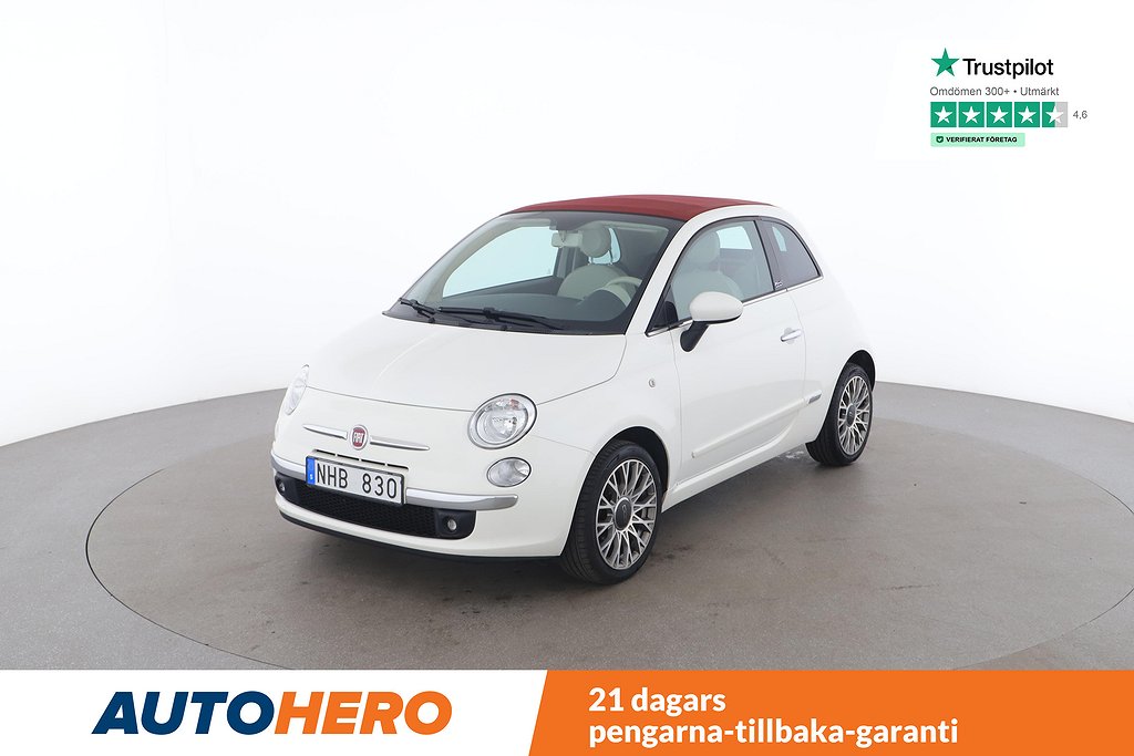 Fiat 500C 1.2 8V Lounge / PDC-Bak