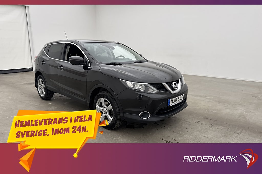 Nissan Qashqai 1.6 dCi N-Connecta 360° Navi Keyless Sensorer