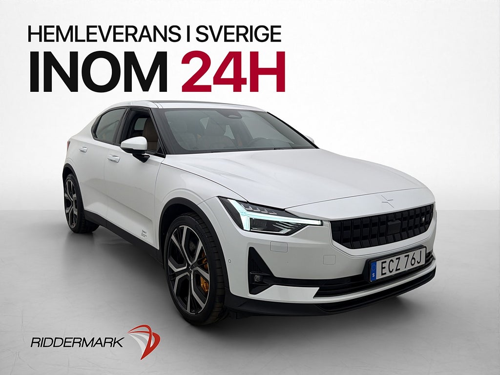 Polestar 2 Long range Dual Motor Performance Nappa Pano H/K