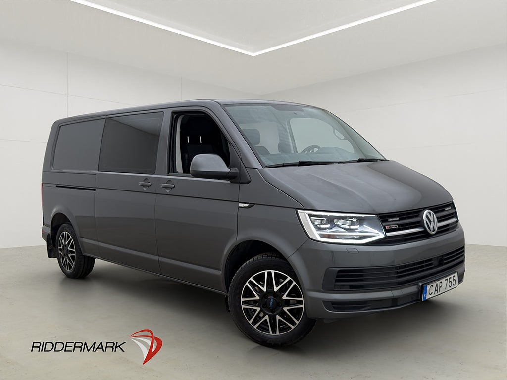 Volkswagen Transporter Kombi L2 4M Värm Drag B-Kamera Moms