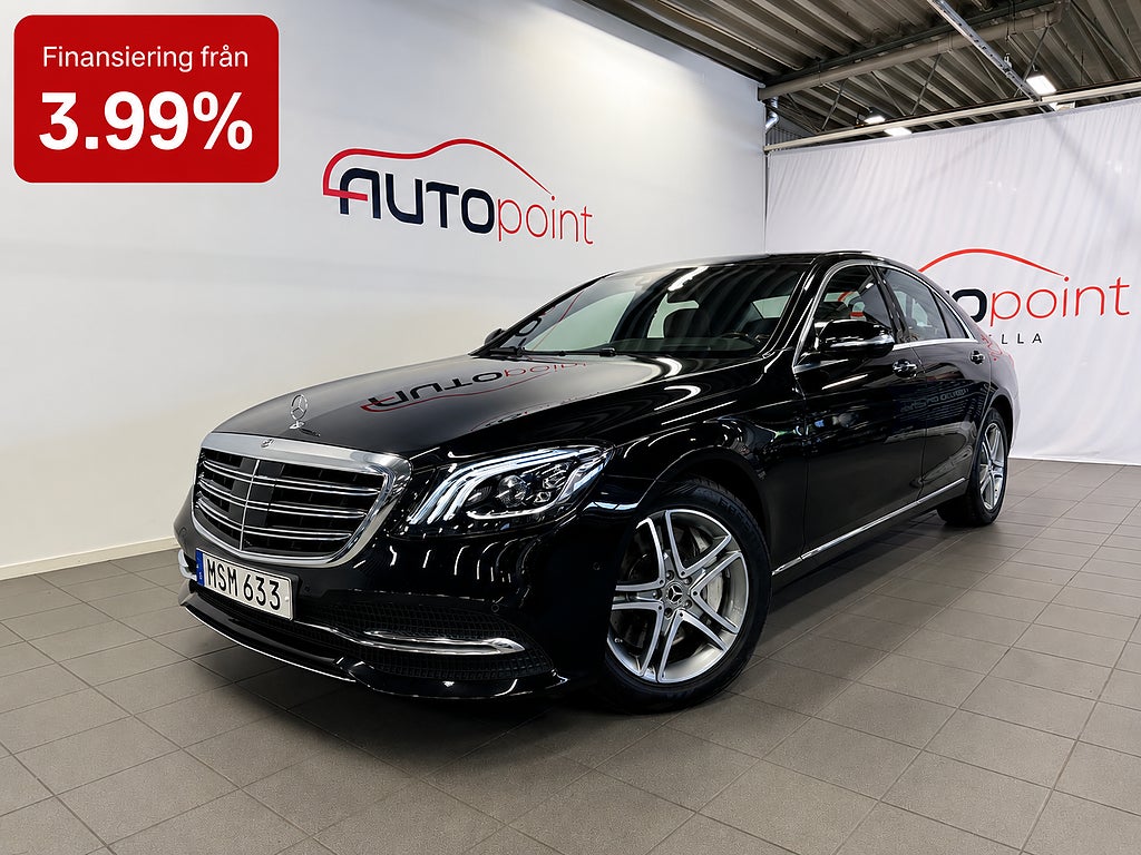 Mercedes-Benz S 560 4MATIC V8 469hk|Sv.Såld|Värmare|Panorama|2-brukare