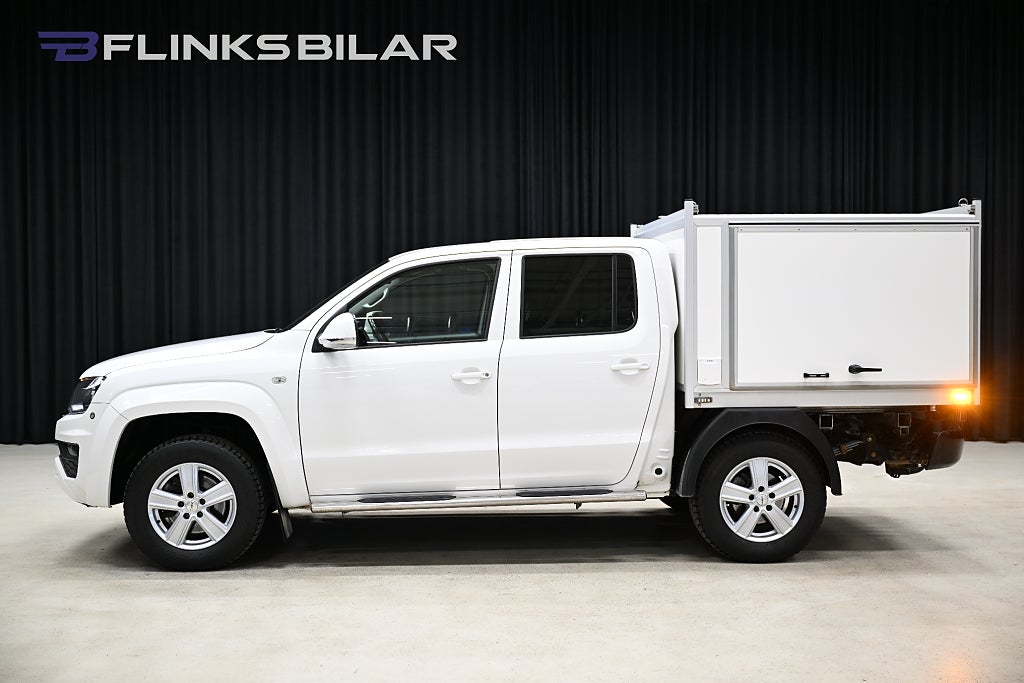 Volkswagen Amarok V6 204HK Automat|Servicebil|Kåpa|Inredd|Leasbar|SeUtr!!