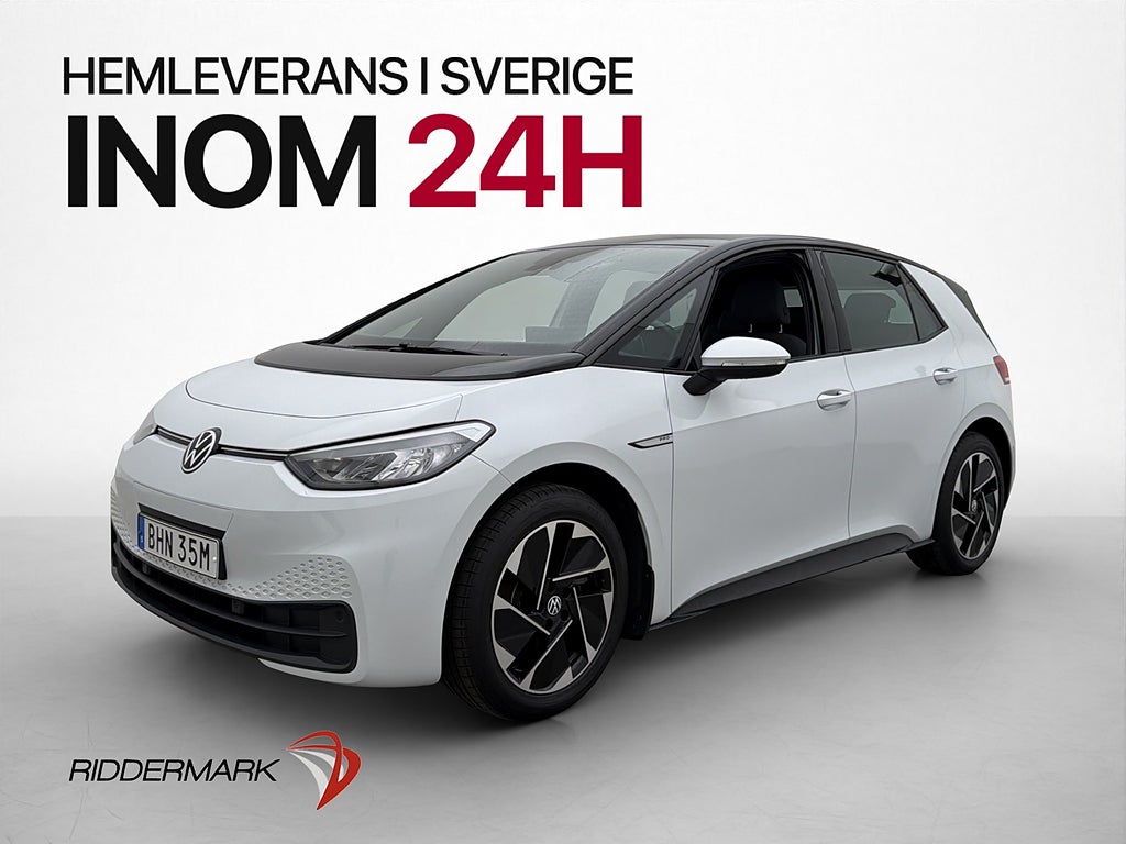 Volkswagen ID.3 Pro Performance Värmare Navi CarPlay