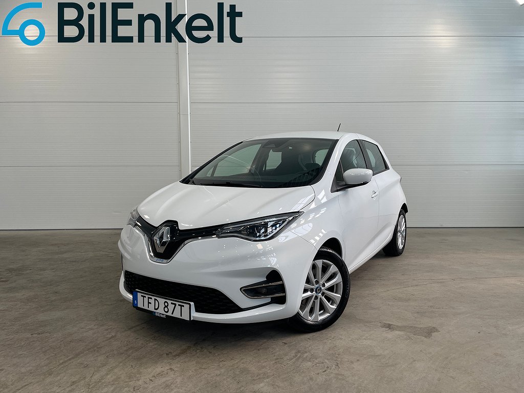 Renault Zoe PHII ZEN 52 kWh BATTERIKÖPT Cockpit Kamera Citypkt 109hk 2021