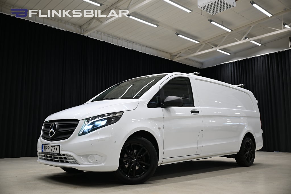 Mercedes-Benz Vito 116 Lång|Automat|Nedlackad|LED|Inredd|GPS|Backkamera