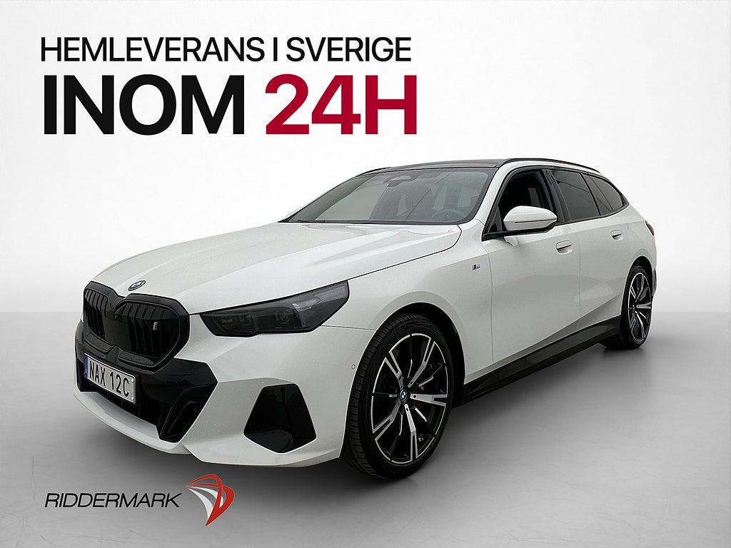 BMW i5 eDrive40 M Sport Panorama Skinn 360° Drag H/K Ambient