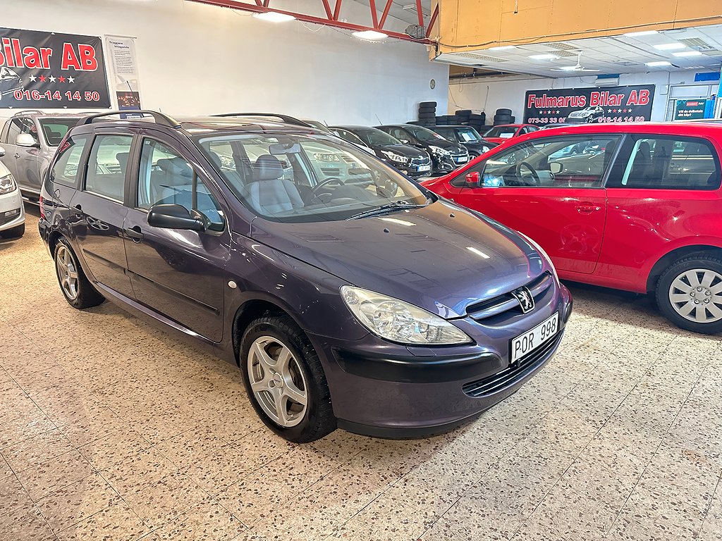 Peugeot 307 1.6 XR Ny Servad & Besiktigad 109hk