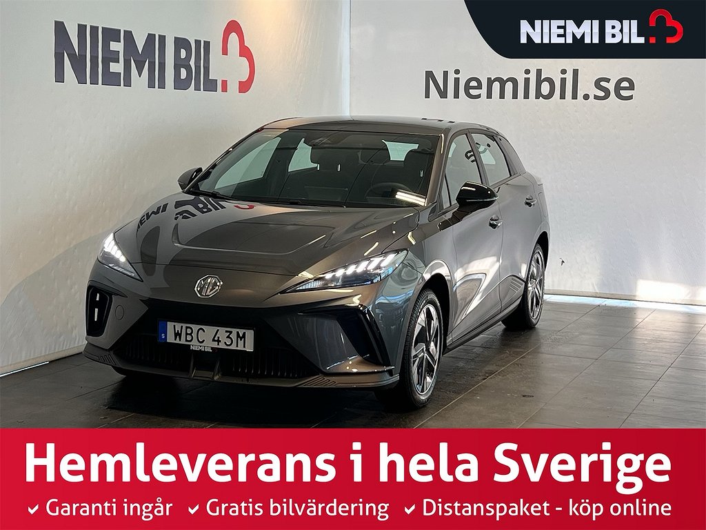 MG 4 Electric Standard 51 kWh 7års garanti/Carplay/Rattvärme