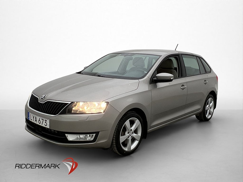 Skoda Rapid Spaceback TSI Style Drag Sensorer Farthållare