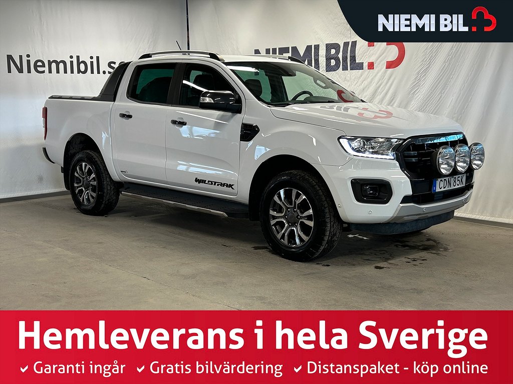 Ford ranger Dubbelhytt 2.0 EcoBlue 4x4 MOMS/S&V-däck/M&Dvärm
