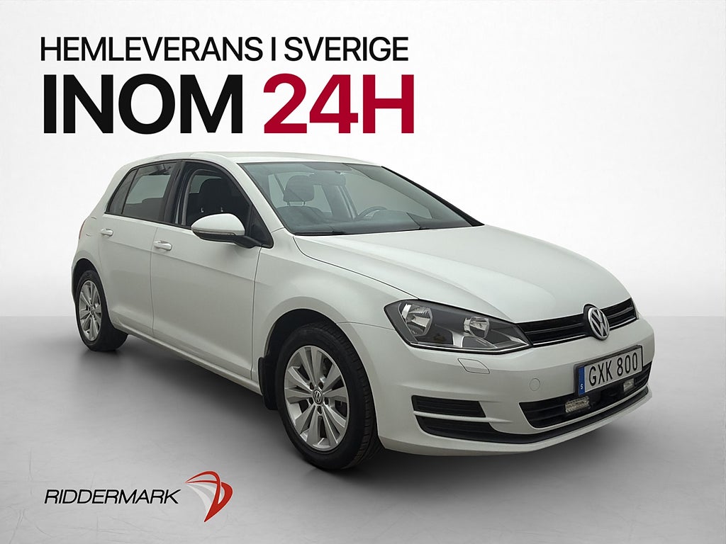 Volkswagen Golf 1.2 TSI 110hk Base Dragkrok Kamera CarPlay