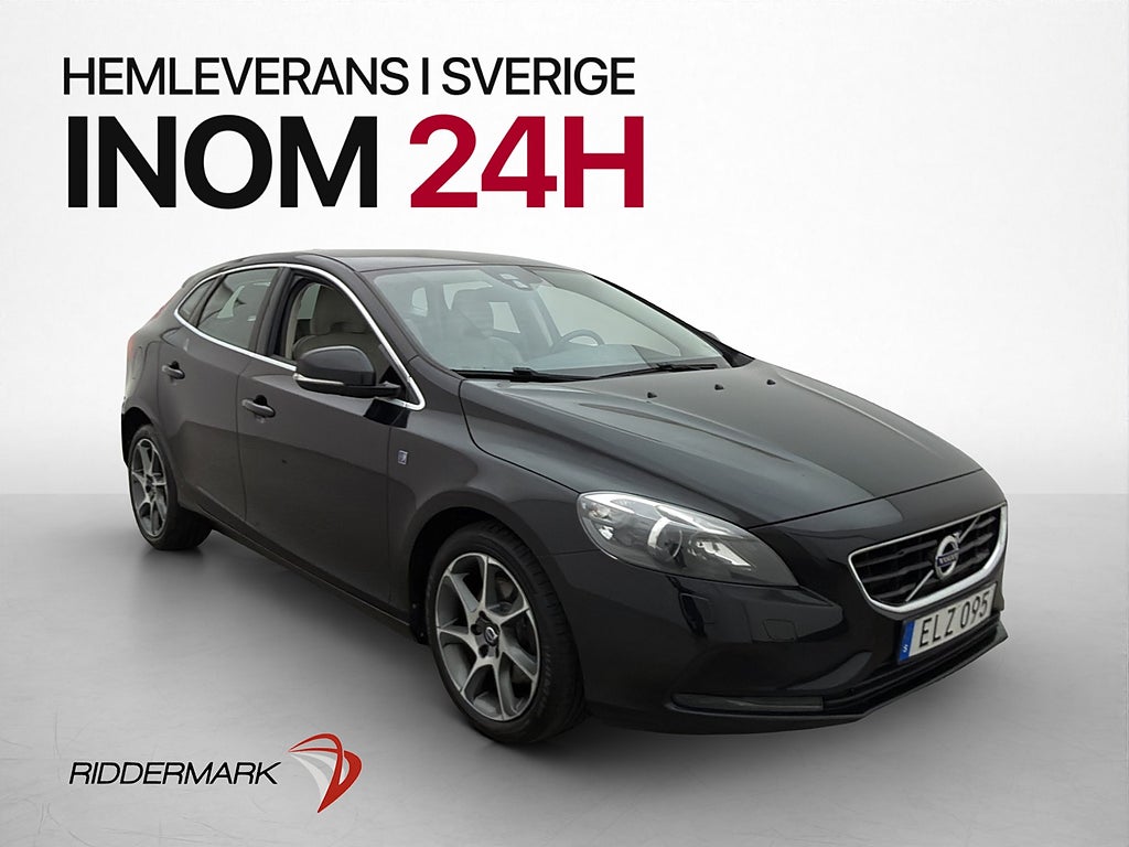Volvo V40 T3 150hk Ocean Race Skinn Navi Värmare PDC