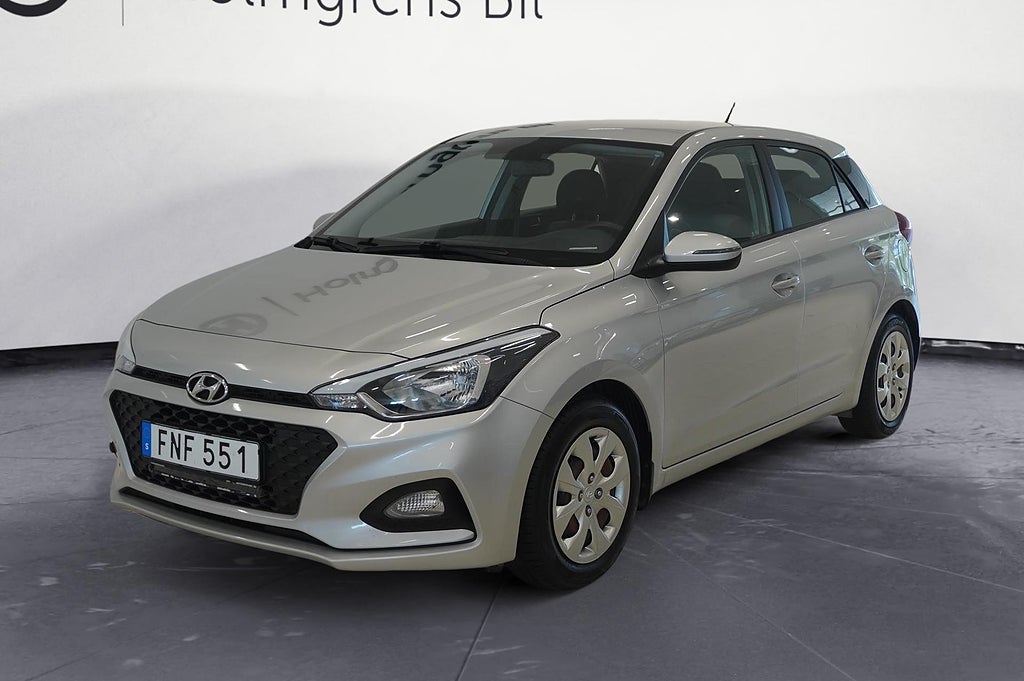 Hyundai i20 1.2 Comfort 75hk | Ränta 3,95%