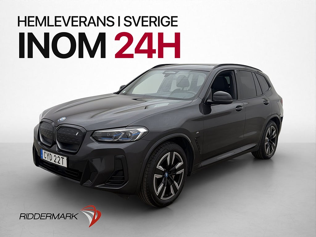 BMW iX3 286hk M Sport Inspiring Pano Drag Skinn Kamera MOMS