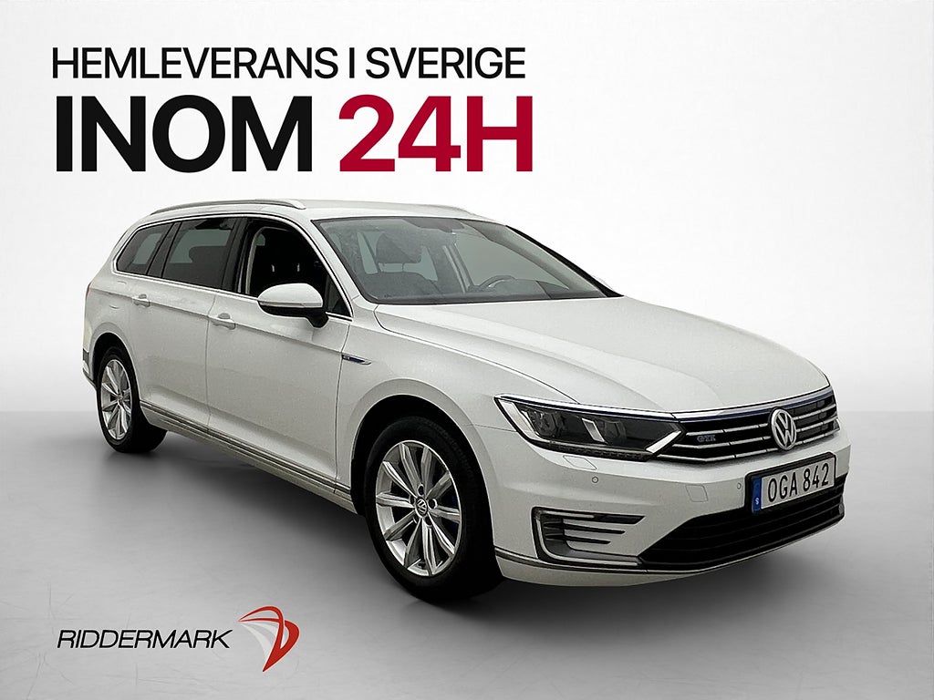 Volkswagen Passat GTE 1.4 TSI P-Värmare Kamera Drag Carplay