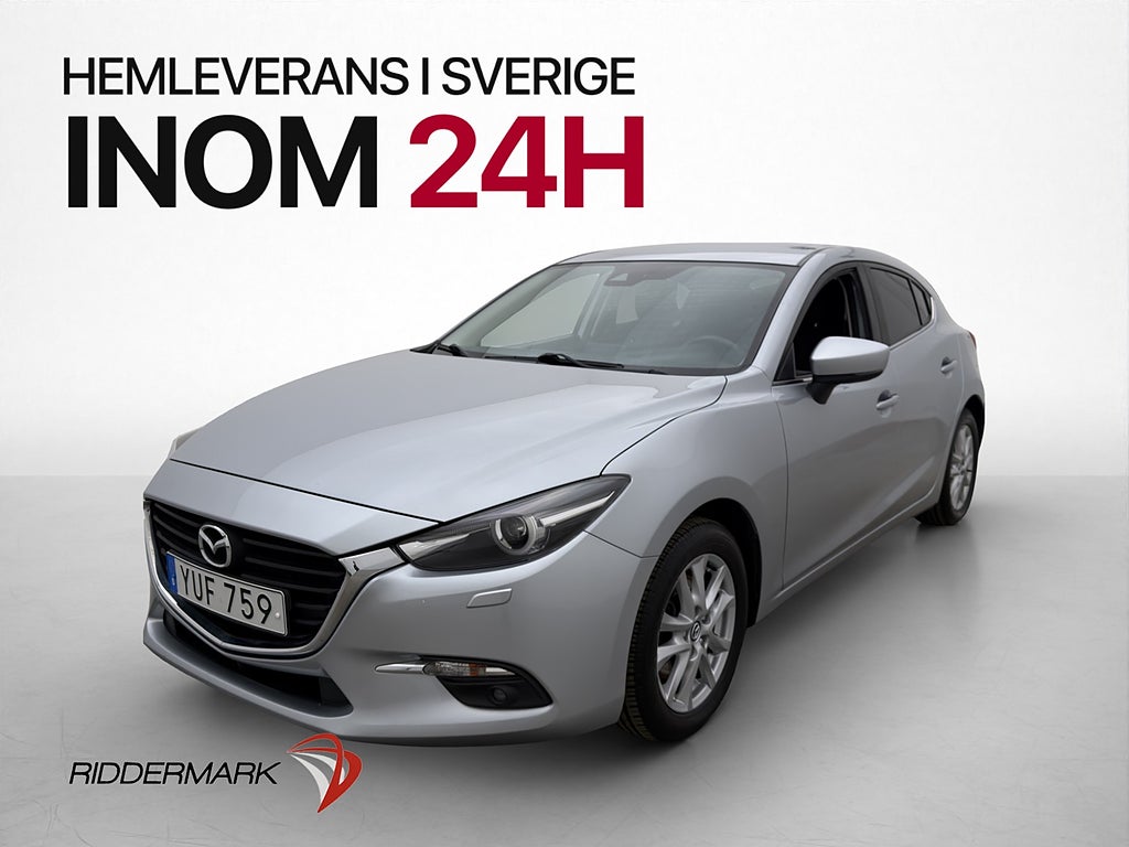 Mazda 3 Sport 2.0 SKYACTIV-G 120hk Vision Navi P-Sensorer