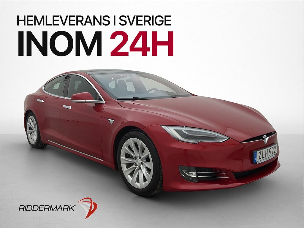 Tesla Model S 75D AWD 333hk Pano Kamera Navi Skinn AP