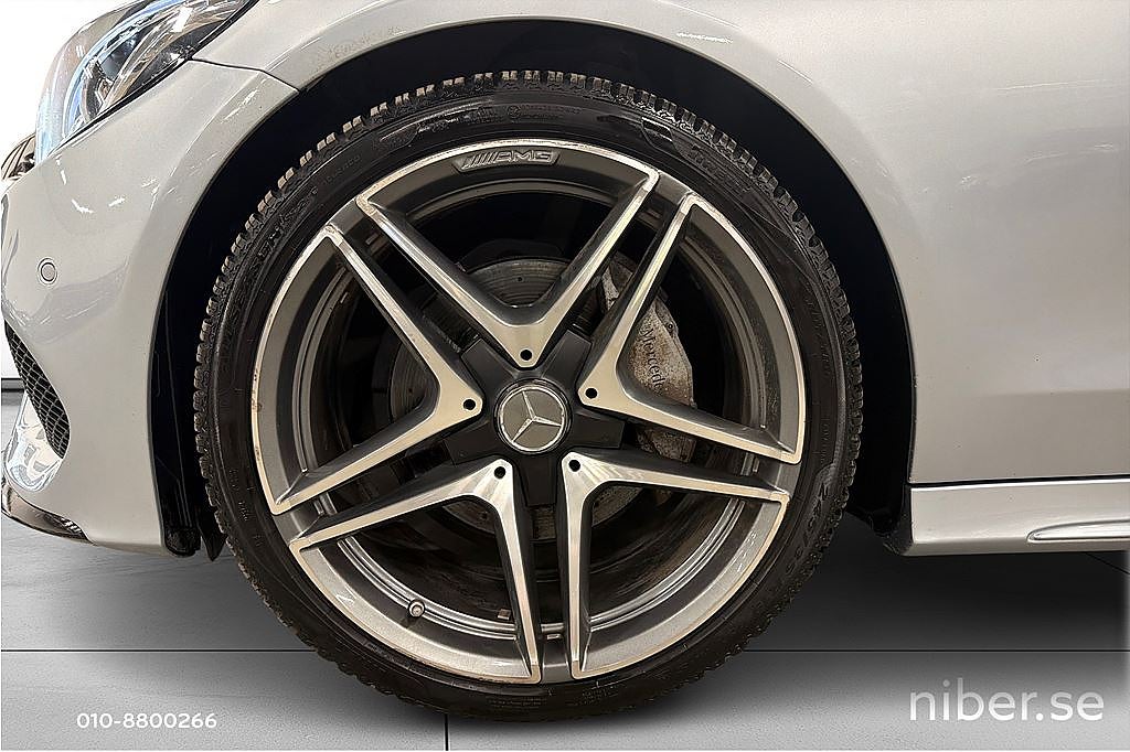 Mercedes-Benz C 220 d Coupé 9G, AMG, Värmare, Burmeister