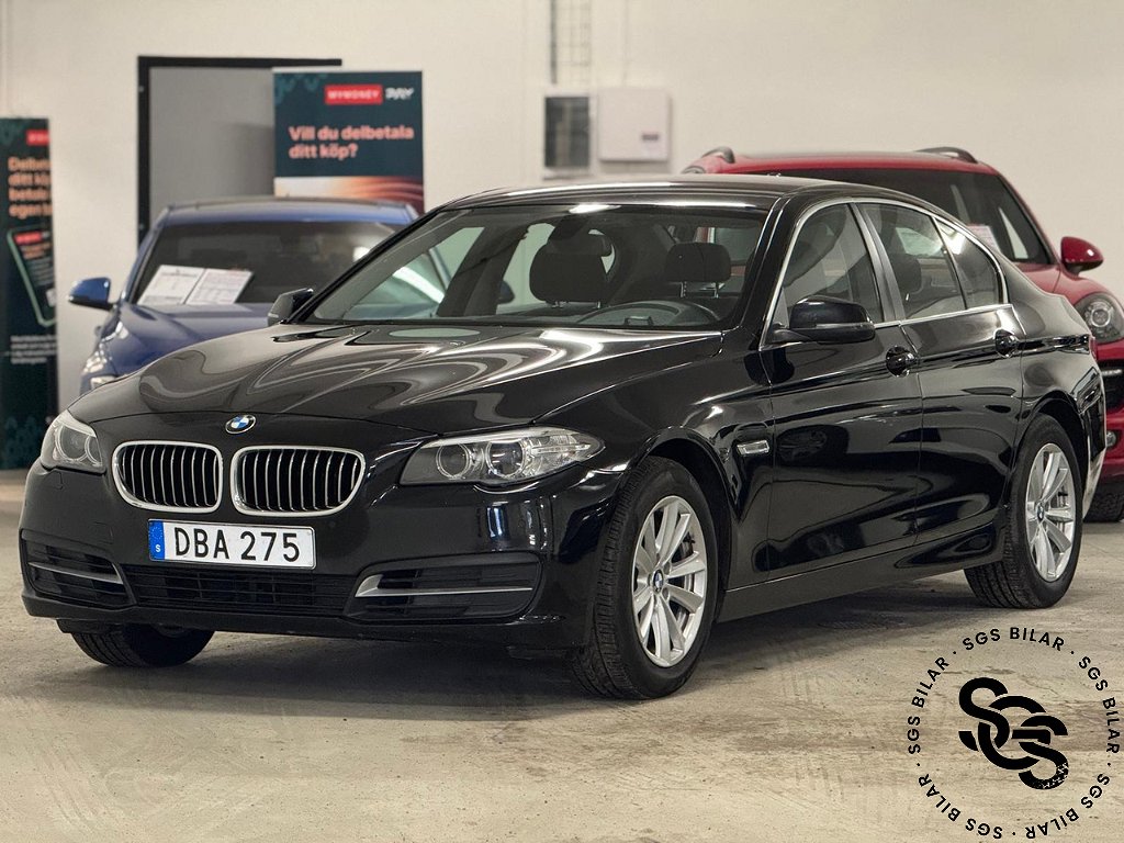 BMW 520 d Sedan|Låga mil|Motor & Kupévärmare Euro 6