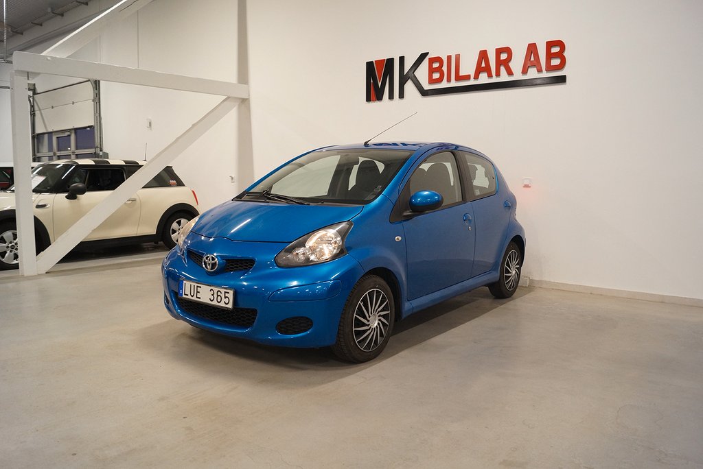 Toyota Aygo 5-dörrar 1.0 VVT-i / NyServad & NyBesiktigad