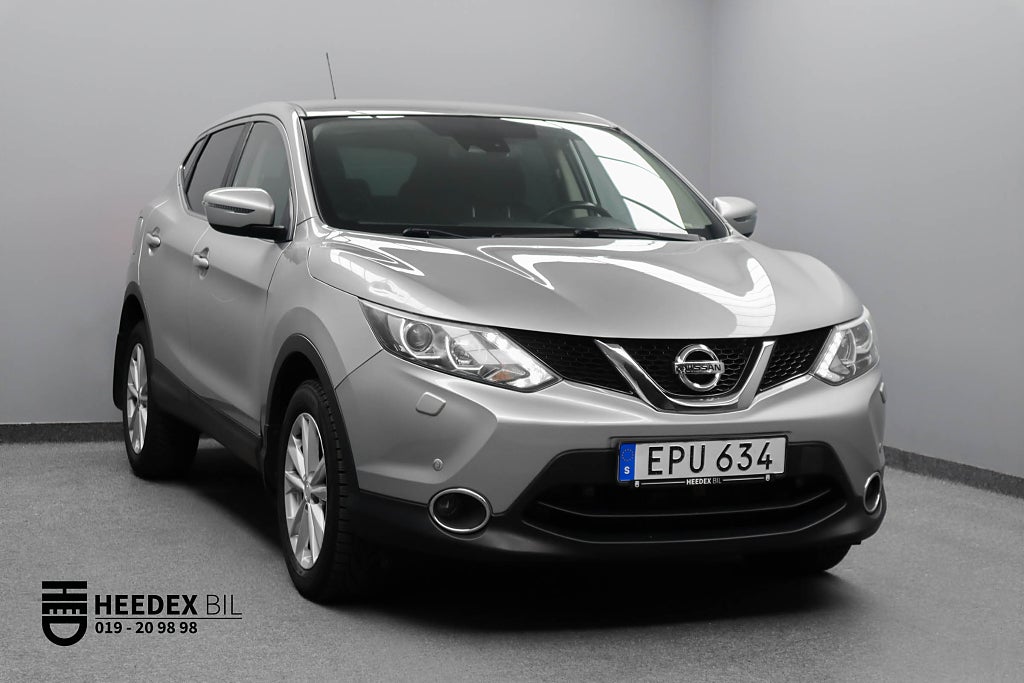 Nissan Qashqai 1.6 dCi DPF Automat 130hk Acenta EU6 Kamera Navi BT