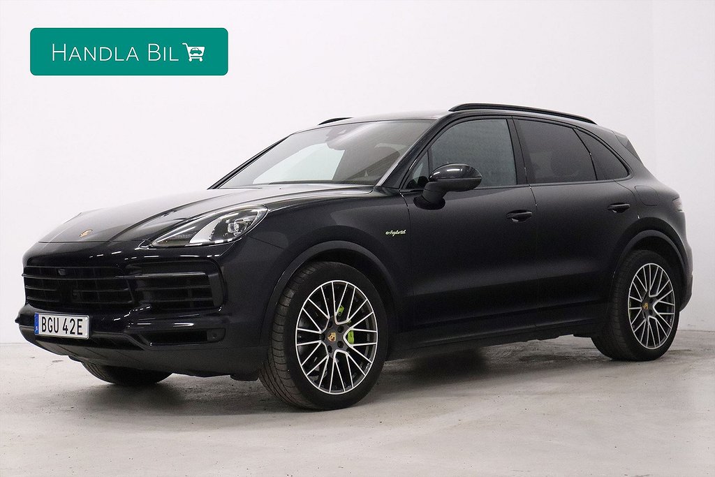 Porsche Cayenne E-Hybrid PASM Bose luft 14-vägs Moms 462hk