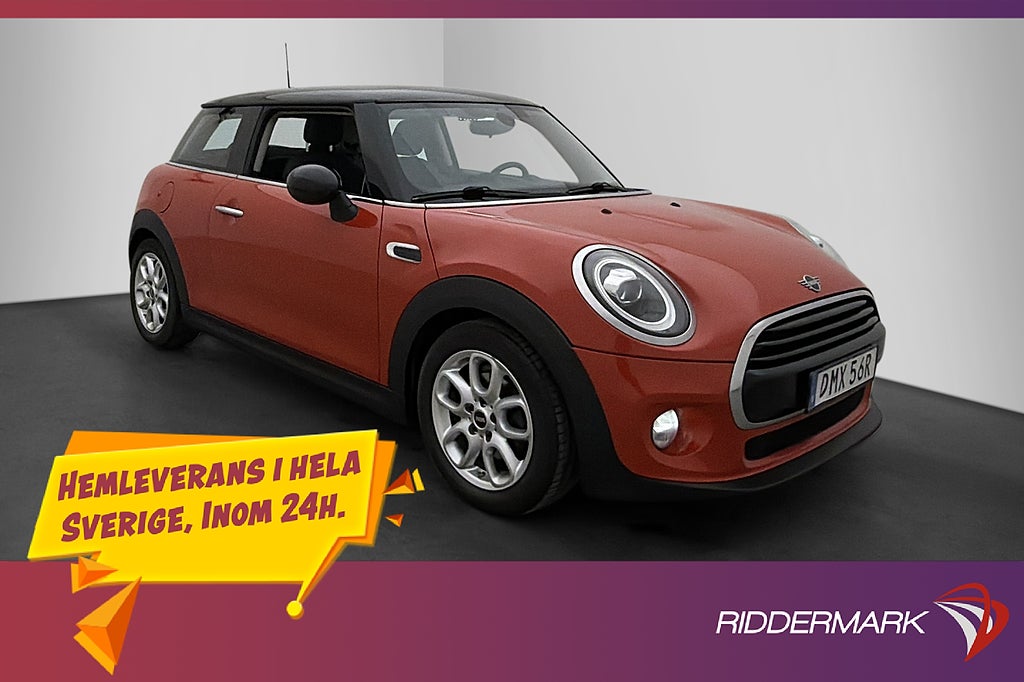 MINI Cooper Pepper II 136hk Bluetooth 0.52l/mil