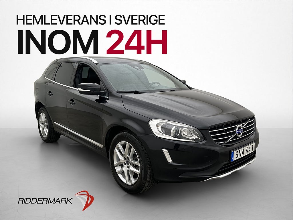 Volvo XC60 D4 AWD 181hk D-Värmare Drag Skinn