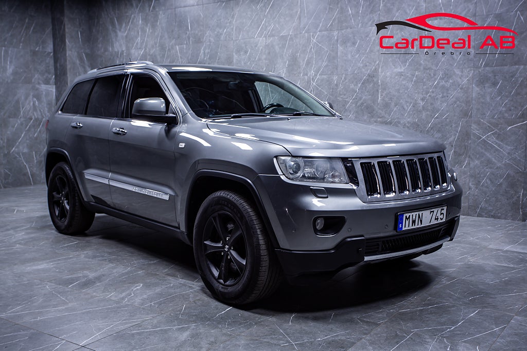 Jeep Grand Cherokee 3.0 V6 CRD 4WD Kamera Navi Skinn Drag Rattvärme