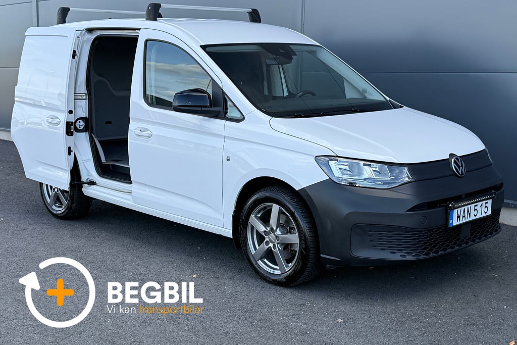 Volkswagen Caddy 2.0 TDI Automat I Leasbar |Kamera|Car-play|Värmare|Drag