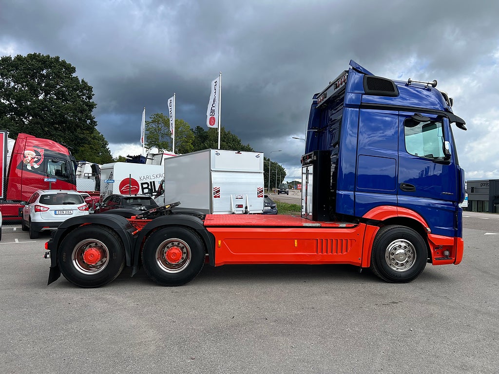 Mercedes-Benz Actros 3353 LS 6x4 Dragbil, Hydraulik, Euro 6