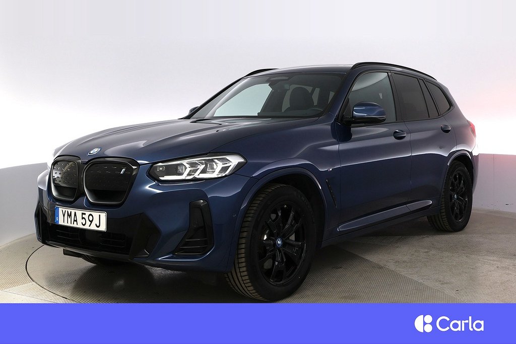 BMW iX3 M-Sport Charged Pano Elstol Kamera Drag V-Hjul