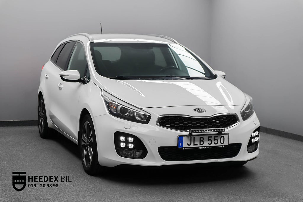 Kia Ceed 1.6 CRDi GT-Line 136hk Euro 6 Kamera GPS Drag Rattvärme