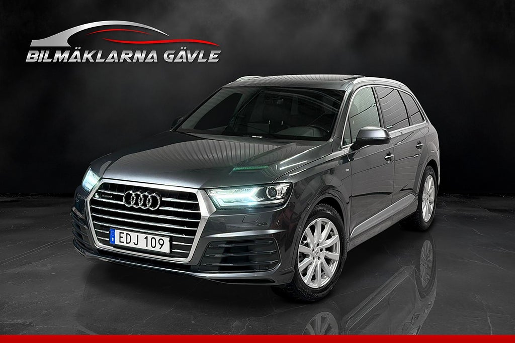 Audi Q7 3.0 TDI V6 Quattro S Line Dieselvärmare Panorama GPS