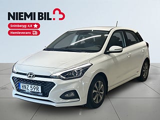 Hyundai i20 1.0 T-GDI blue Trend Mvärme Bkamera Rattvärme S&V-däck – bild 1